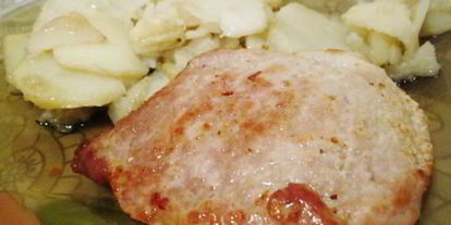 Шаг 5: свиного стейка