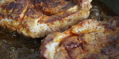 Шаг 4: свиных стейков в паприке