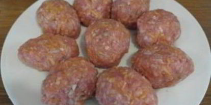 Шаг 3: диетических тефтелей из говядины