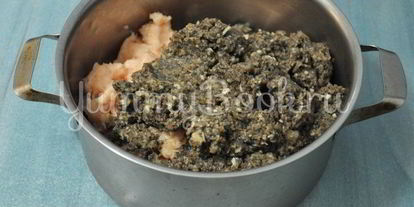 Шаг 2: куриных тефтелей с грибами