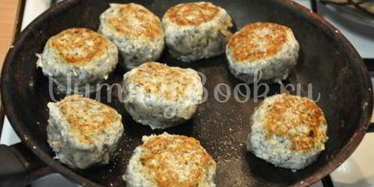 Шаг 5: куриных тефтелей с грибами