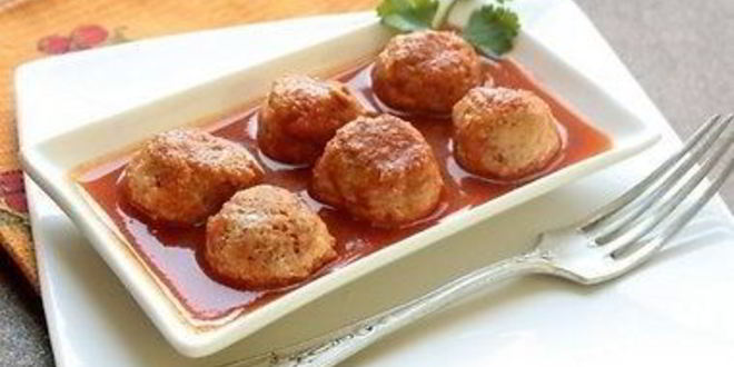 Рецепт мясных тефтелей с рисом