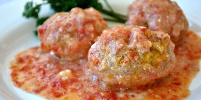 Рецепт мясных тефтелей с тыквой