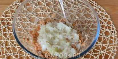 Шаг 3: рыбных тефтелей с рисом