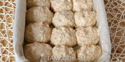 Шаг 9: рыбных тефтелей с рисом