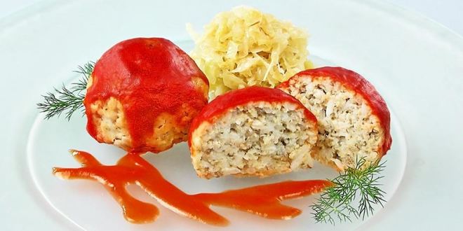 Рецепт рыбных тефтелей в томате