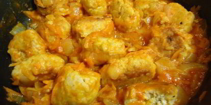 Шаг 3: рыбных тефтелей в томатнома соусе