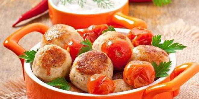 Рецепт сочных куриных тефтелей