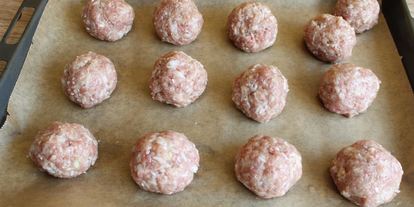 Шаг 6: тефтелей без подливки в духовке