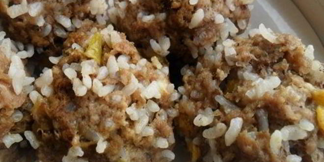 Рецепт тефтелей из баранины с рисом