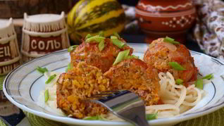 Рецепт Тефтелей из индюшиного фарша с тыквой