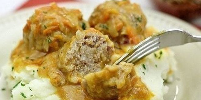 Рецепт тефтелей на сливочном соусе