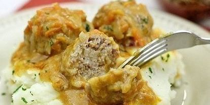 Шаг 5: тефтелей на сливочном соусе