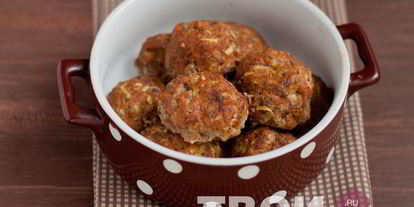 Шаг 6: тефтелей с кабачком и тыквой