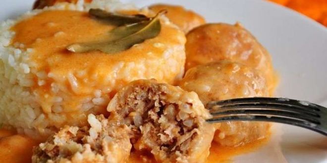 Рецепт тефтелей с рисом