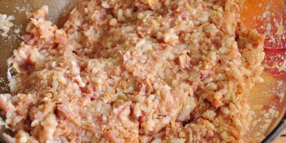 Шаг 1: тефтелей с рисом