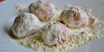 Шаг 2: тефтелей с рисом