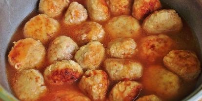 Шаг 4: тефтелей с рисом