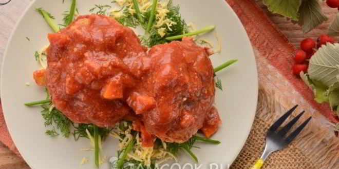 Рецепт тефтелей с сыром в духовке