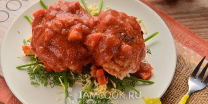 Шаг 8: тефтелей с сыром в духовке