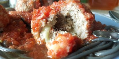 Шаг 14: тефтелей с сыром