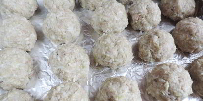 Шаг 1: тефтелей с цветной капустой