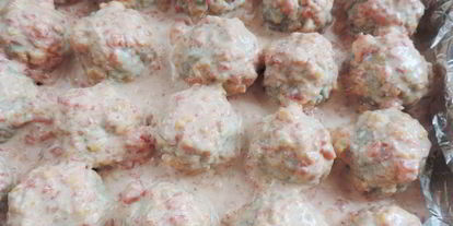 Шаг 5: тефтелей с цветной капустой