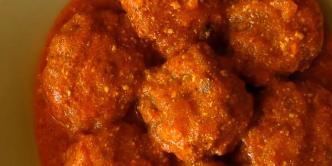 Рецепт тефтелей со сметаной и томатной пастой