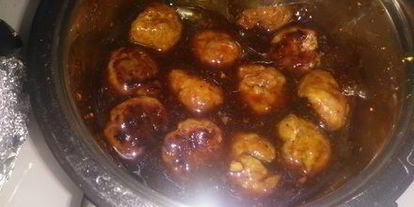 Шаг 13: тефтелей терияки с киноа