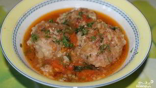 Рецепт Тефтелей тушеных