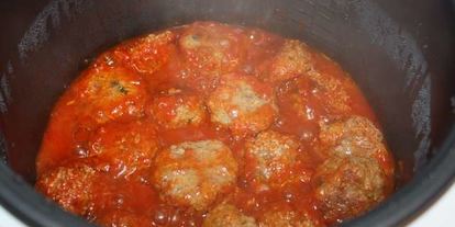 Шаг 8: тефтелей в мультиварке