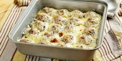 Шаг 12: тефтелей в сливочном соусе