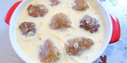 Шаг 3: тефтелей в сырно-сливочном соусе