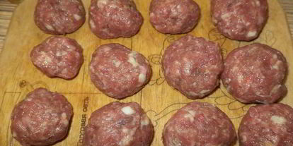 Шаг 3: тефтелек в кулечке