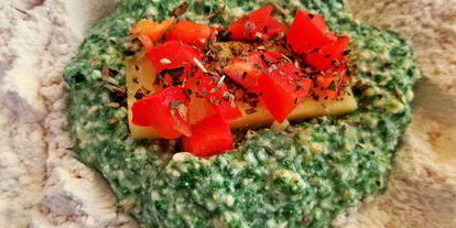 Шаг 11: творожных ньокков со шпинатом, запеченные под сыром