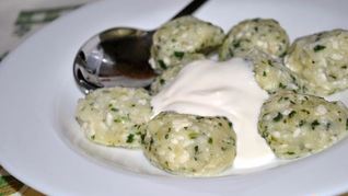 Рецепт Творожных ньокков со шпинатом