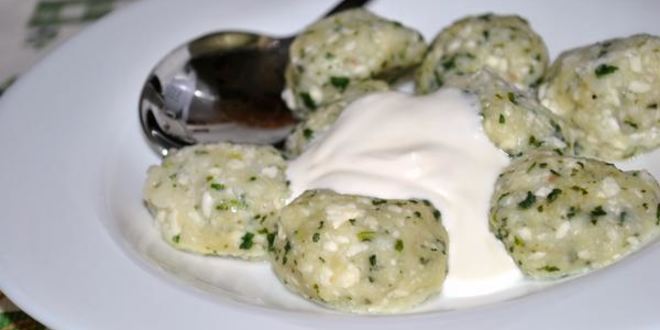 Рецепт творожных ньокков со шпинатом