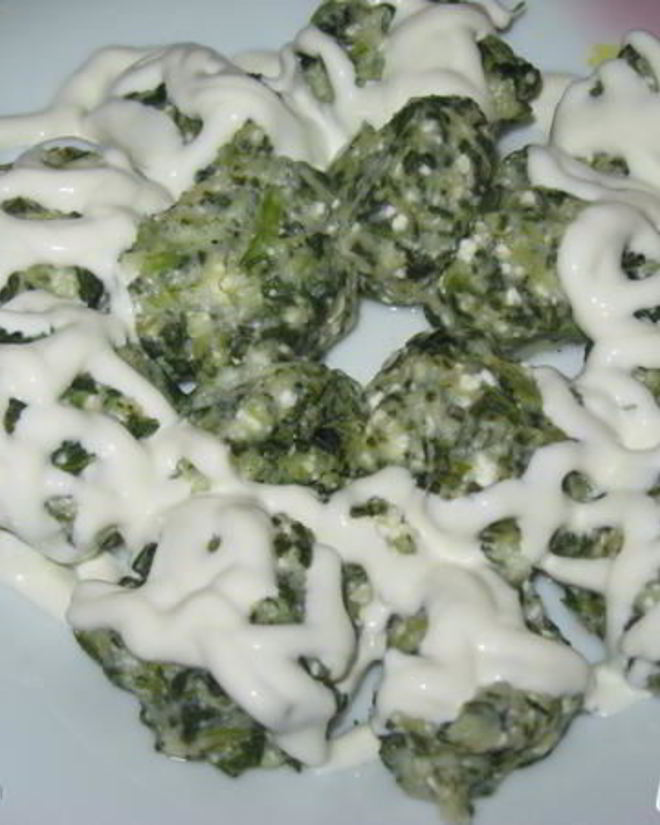 Рецепт творожных ньокков со шпинатом