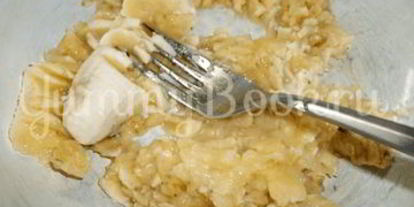 Шаг 1: ленивых вареников с бананома