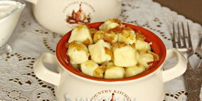 Рецепт ленивых вареников с картошкой