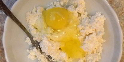 Шаг 1: ленивых вареников с кокосовой стружкой