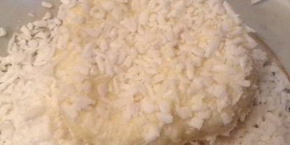 Шаг 5: ленивых вареников с кокосовой стружкой