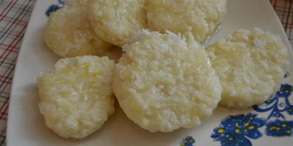 Шаг 6: ленивых вареников с кокосовой стружкой