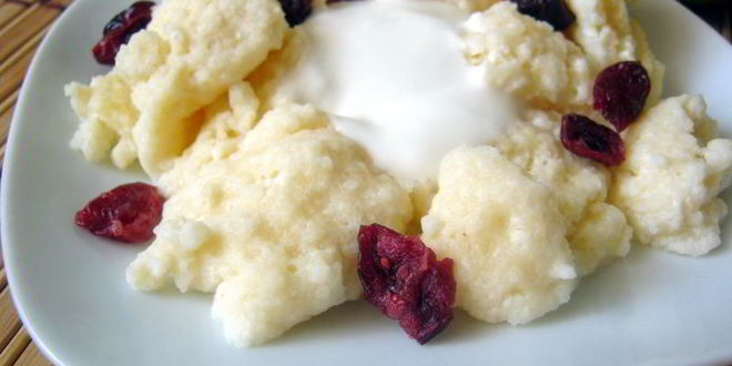 Рецепт ленивых вареников творожных облачка