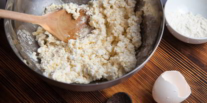 Шаг 2: ленивых вареников