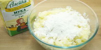 Шаг 5: постных ленивых вареников с картофелем