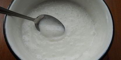 Шаг 1: теста на кефире для вареников