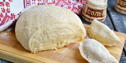 Шаг 5: теста на кефире для вареников