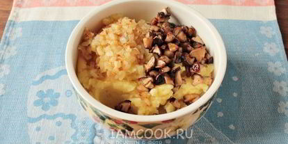 Шаг 9: вареников из заварного теста с картошкой и грибами