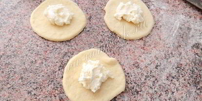 Шаг 10: вареников ны пару с творогома